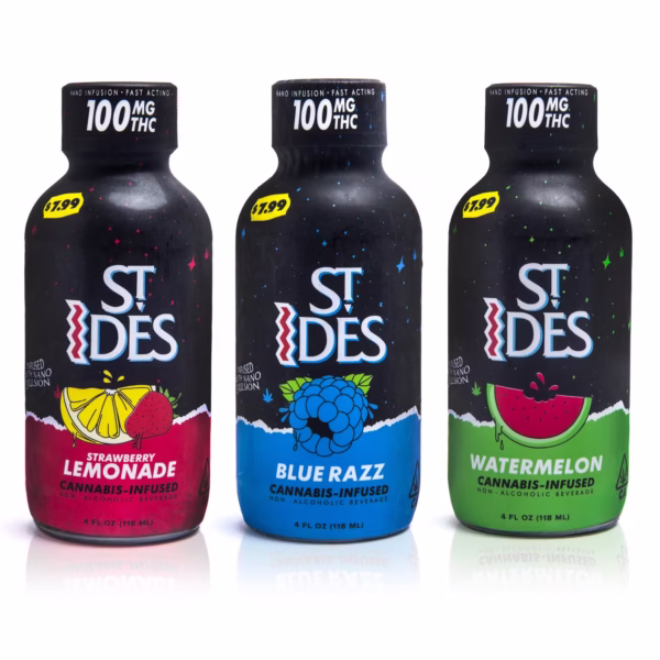 ST IDES 4 oz 100MG SHOT - Cannabis-Infused Drinks